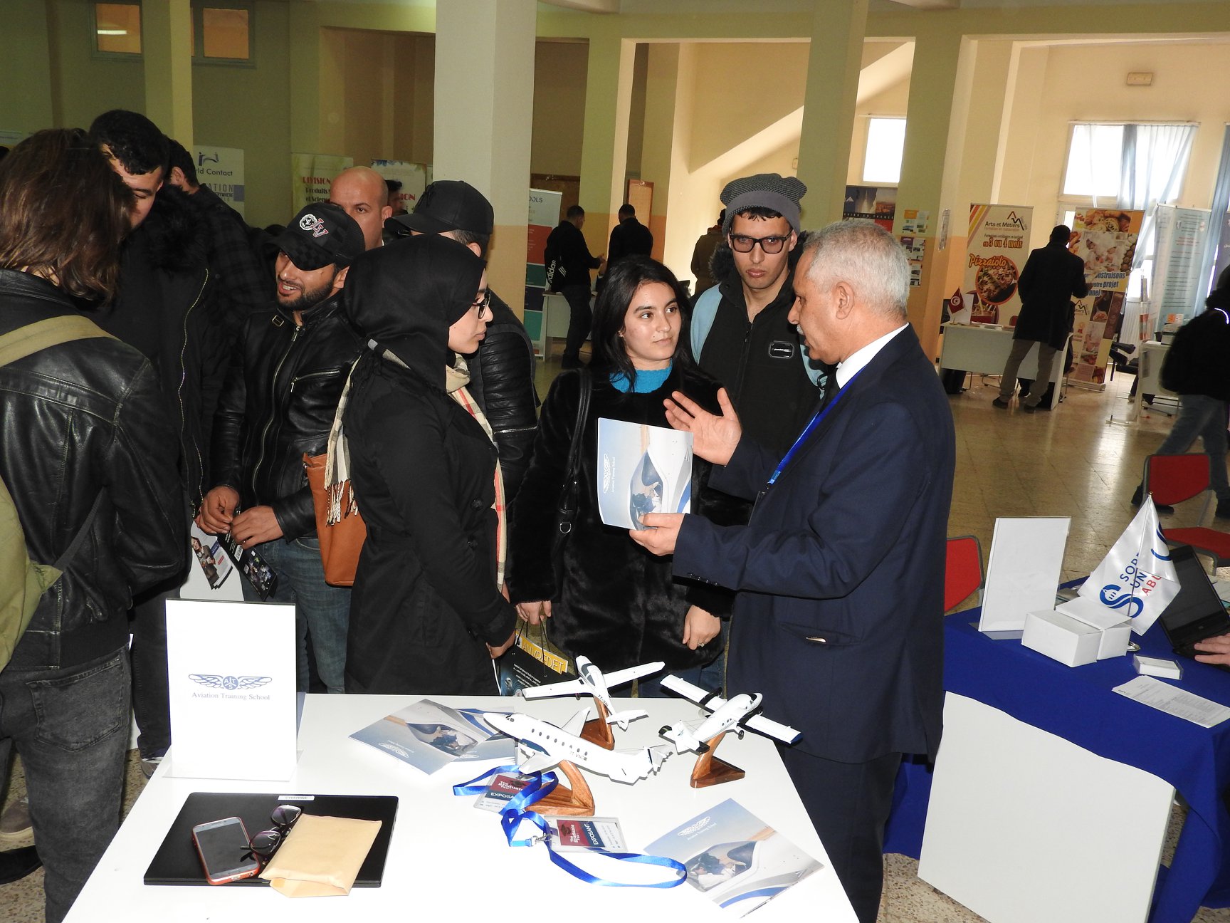 Participation de ATS au "Graduate Fair" de Tizi Ouzou.